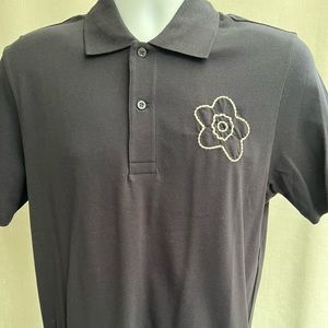 New Men’s “Sandro Paris” Flowered Polo